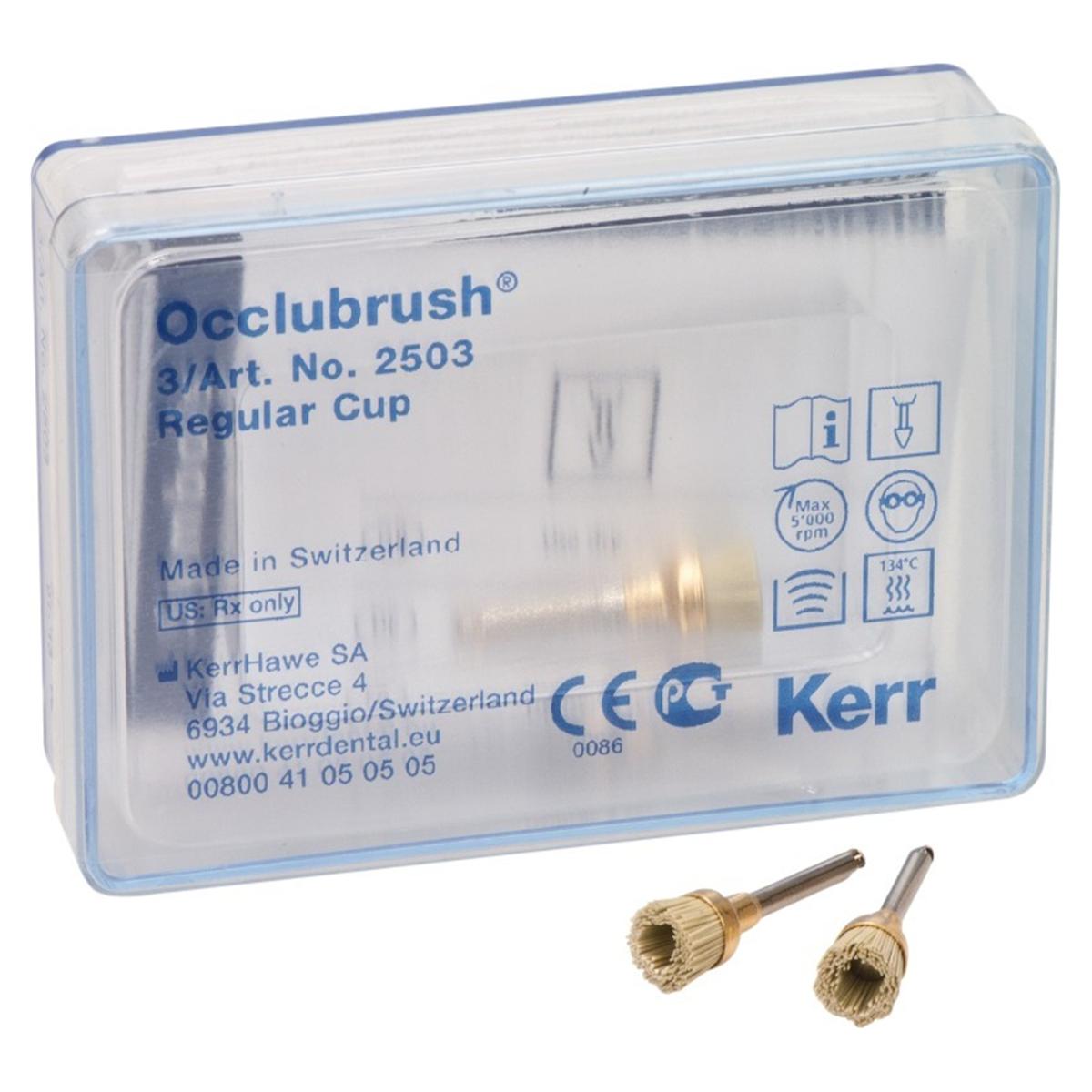 Hawe Occlubrush - Nr. 2503 regular cup, 3 stuks