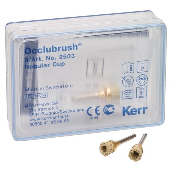 Hawe Occlubrush - Nr. 2503 regular cup, 3 stuks