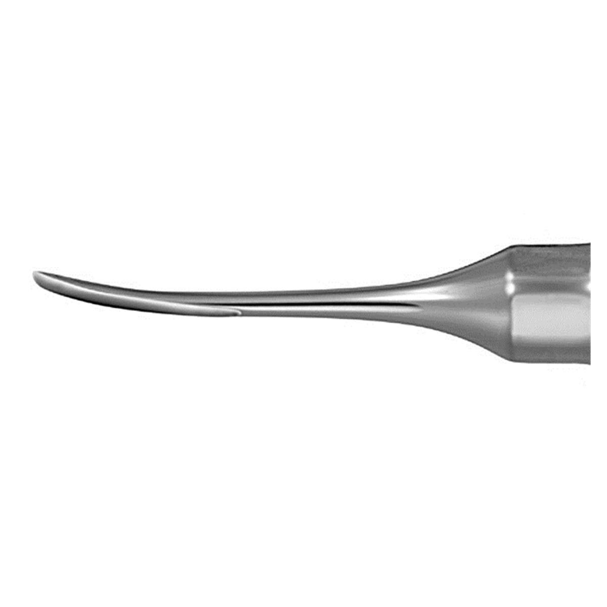 Wortelheffer gebogen - DL 370, 2 mm