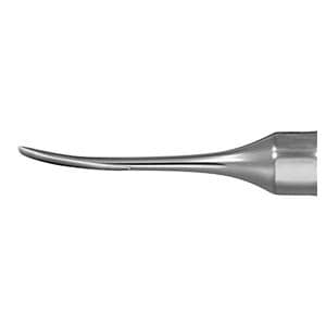 Wortelheffer gebogen - DL 370, 2 mm