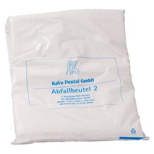Afvalzakken - Wit, afmeting 210x265x700 mm, 50 stuks