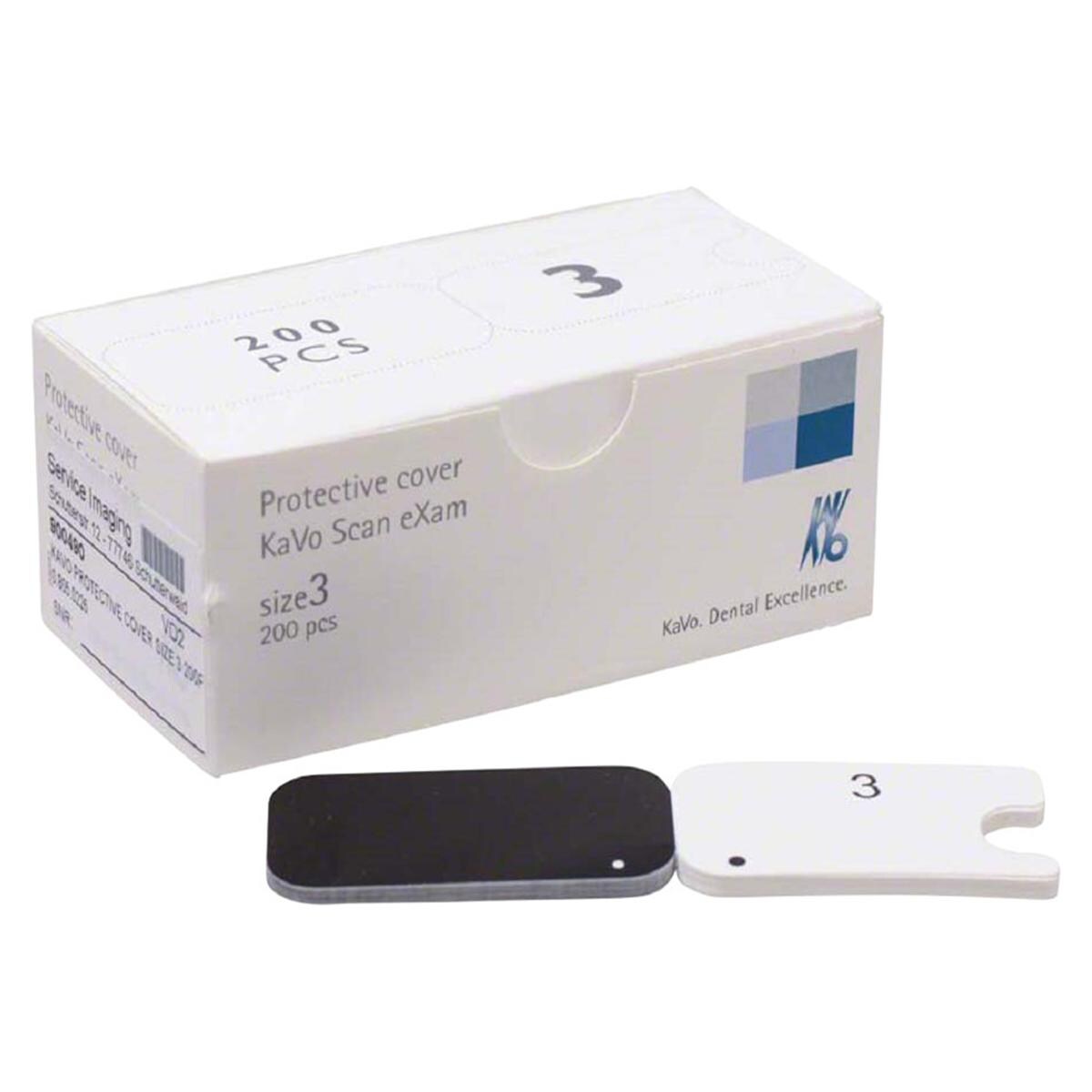 Scan eXam beetbeschermingshoesjes - Size 3, 200 stuks