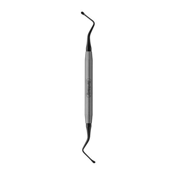 Chirurgische curette Lucas, Black Line - CL86X,  2,8 mm - smooth handle