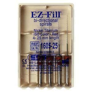 EZ-Fill NiTi spiraalvullers - ISO #25, 4 x 25 mm