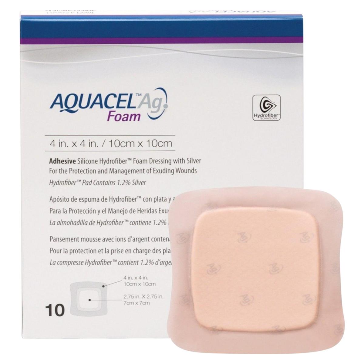 Aquacell Foam AG - 10 x 10 cm, 10 stuks