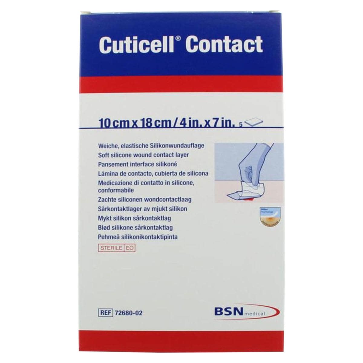 Cuticell Contact - 10 x 18cm, 5 stuks