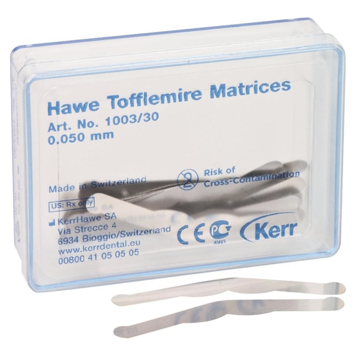 Hawe Tofflemire matrixband - Nr. 1003, 0,05 mm