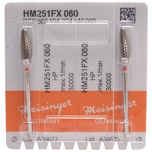251FX met kruisvertanding fijn - ISO 060, 2 stuks