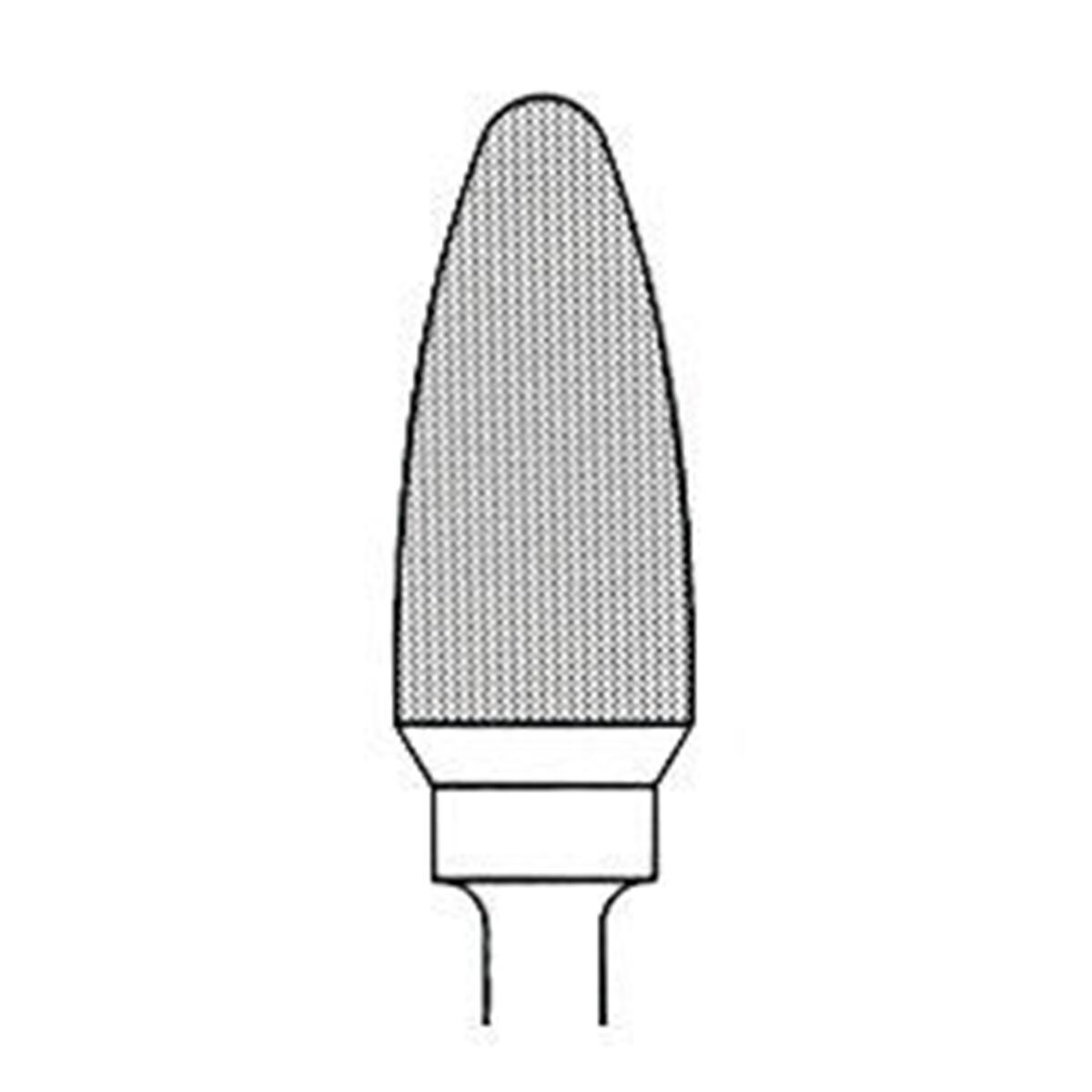 75 HX met kruisvertanding grof - ISO 060, 2 stuks