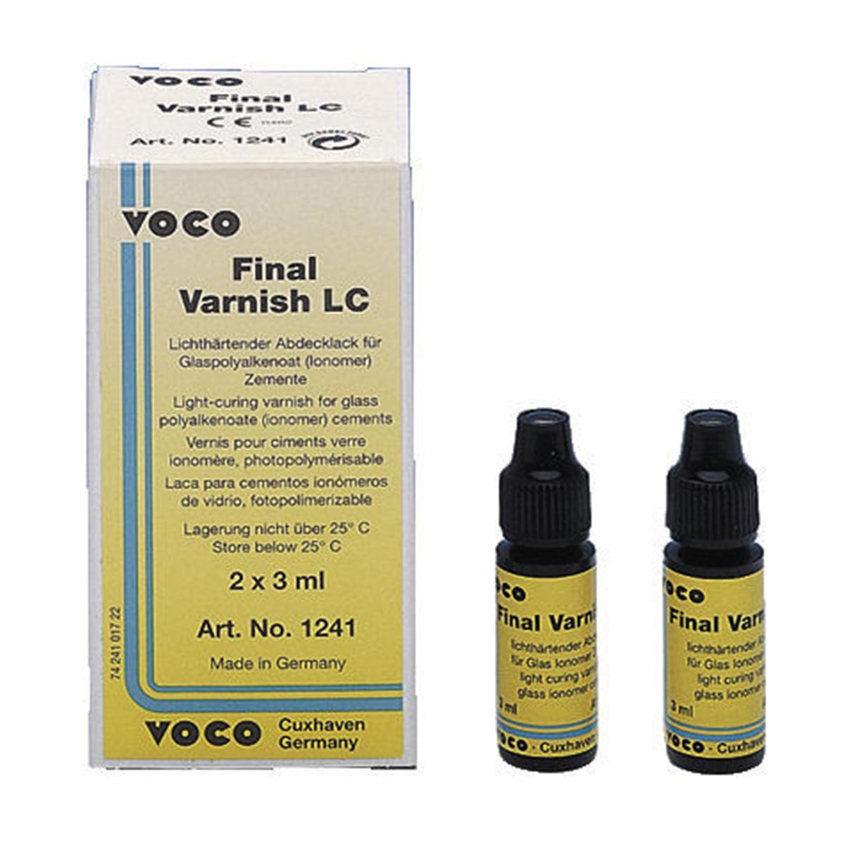 Final Varnish LC - Flesje, 2x 3 ml
