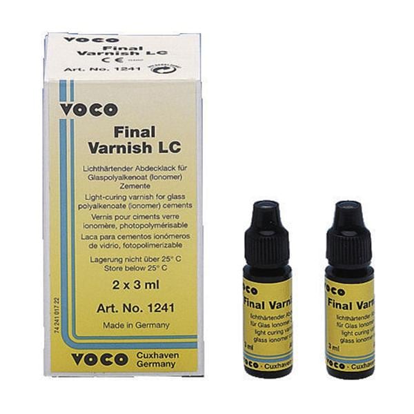 Final Varnish LC - Flesje, 2x 3 ml
