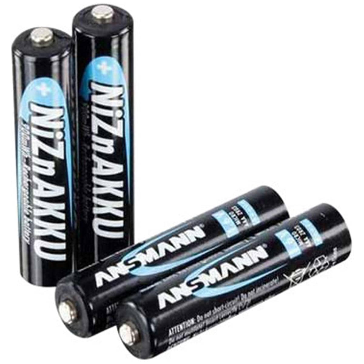 Oplaadbare batterijen Ansmann - oplaadbare batterijen 4 stuks
