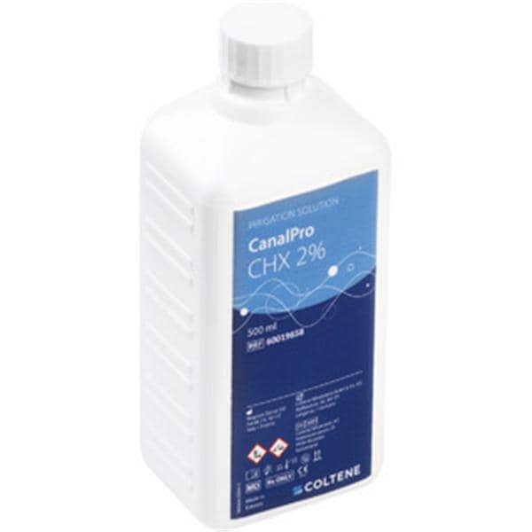 CanalPro irrigatievloeistof CHX 2% (chloorhexidine) - Fles, 500 ml