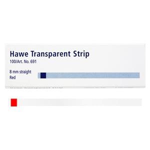 Hawe Transparent Strip - Nr. 691 8 mm Recht