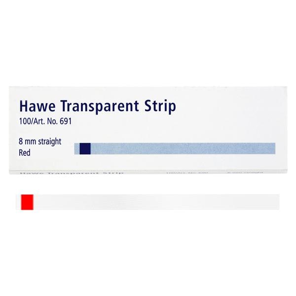 Hawe Transparent Strip - Nr. 691 8 mm Recht