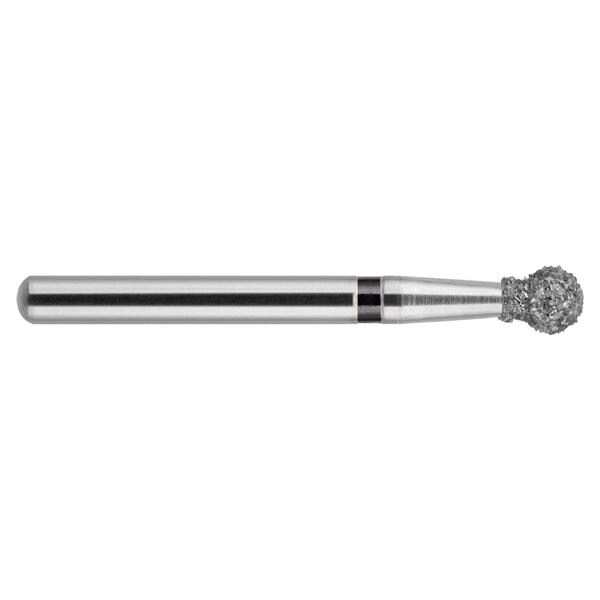 NeoDiamond FG 002 rond met kraag - 002/021, extra grof (zwart)