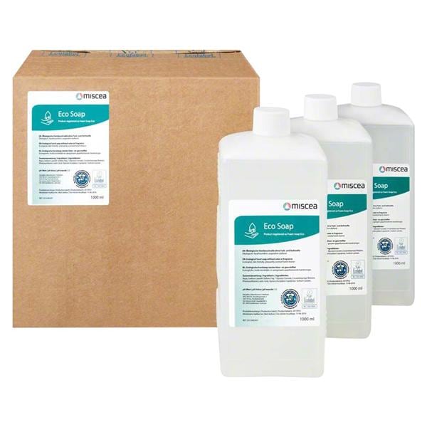 Eco Soap handzeep in fles - Verpakking, 6x 1 liter (fles)