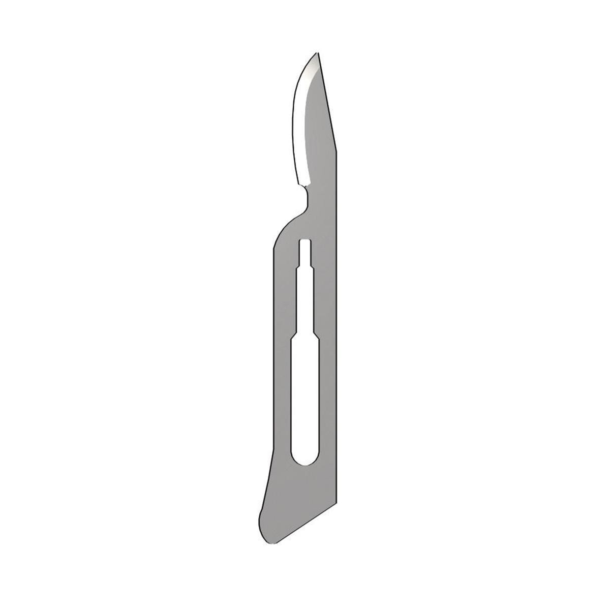 Scalpelmesjes Carbon steriel - figuur 15C, 100 stuks
