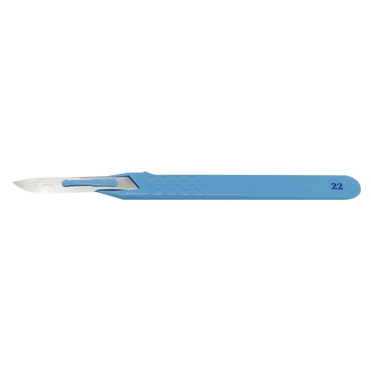 Disposable Scalpels steriel met heft - figuur 22, per 10 stuks