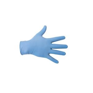 Latex Handschoen G6 Poedervrij - Blauw, XS