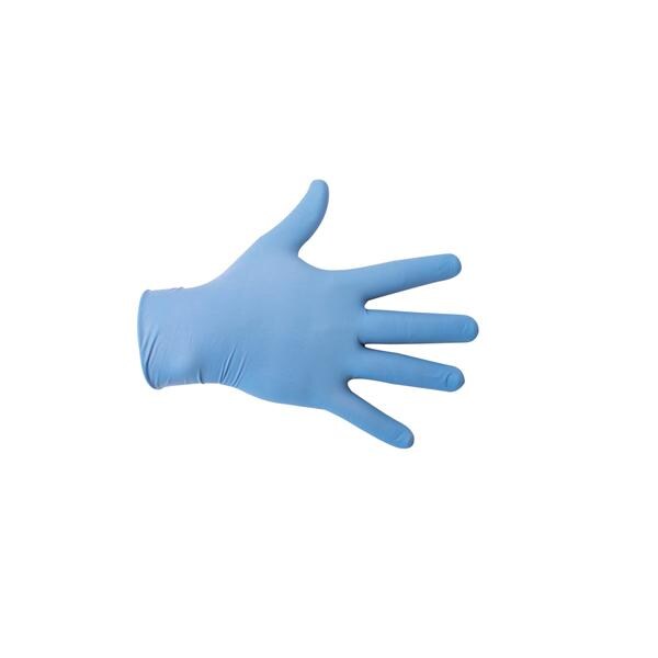 Latex Handschoen G6 Poedervrij - Blauw, XS