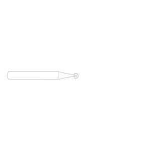 NeoBurr FG TC rond - FG.TC 2SS, ISO 010