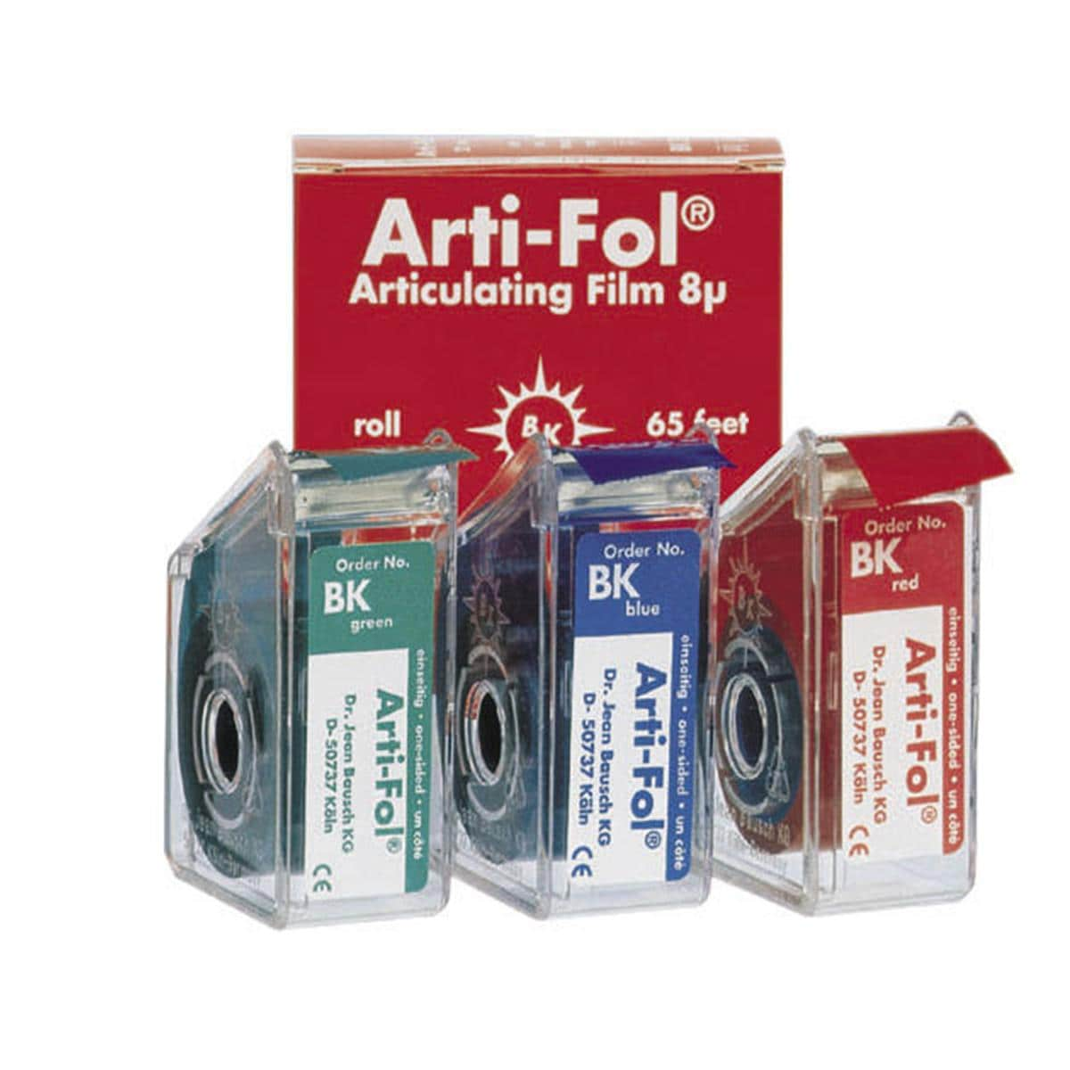 Arti-Fol enkelzijdig, 8 micron - BK20, zwart in dispenserbox