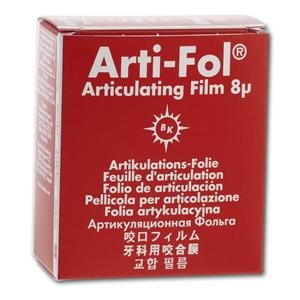 Arti-Fol dubbelzijdig, 8 micron - BK25, rood