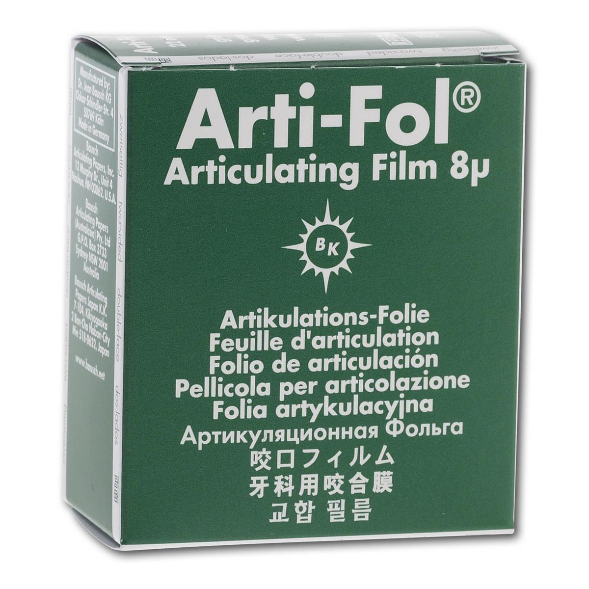 Arti-Fol dubbelzijdig, 8 micron - BK26, groen