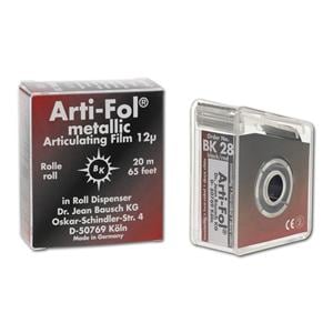 Arti-Fol metaal dubbelzijdig, 12 micron - BK28, zwart/rood