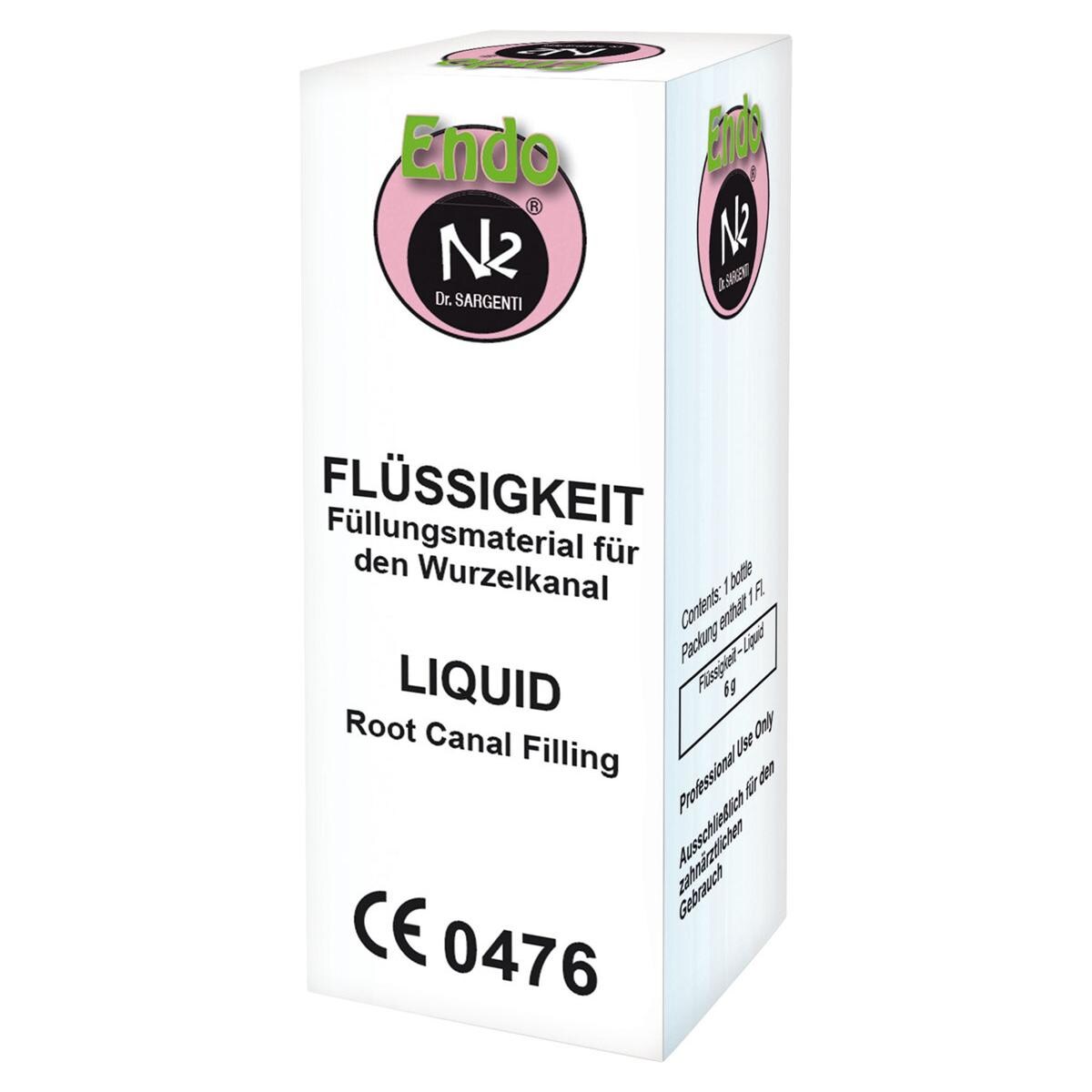 Endo N2 - navulling - Vloeistof, flesje 6 g met pipet