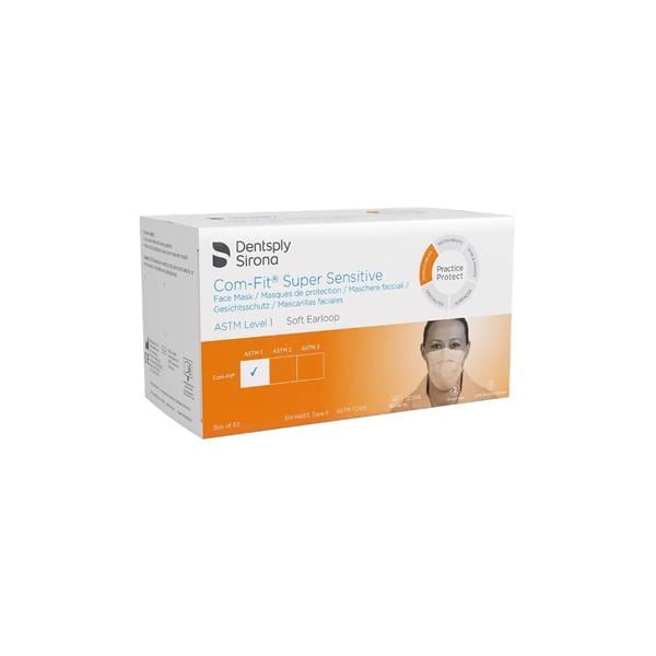 Mondmasker Earloop COMFIT Super Sensitive Type II - Wit, 50 stuks