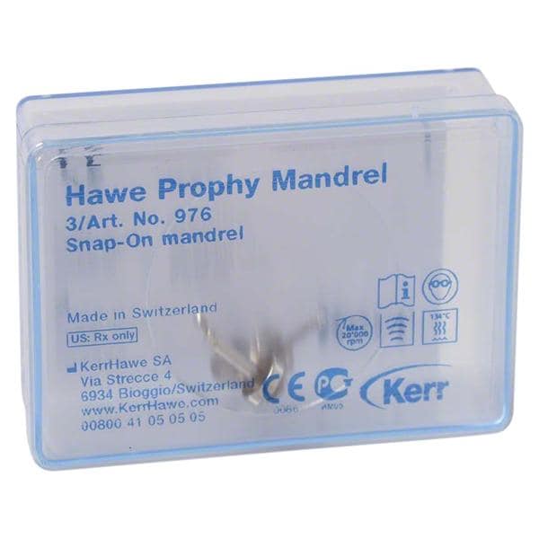 Hawe Prophy mandrel Snap-on - 976, 3 stuks