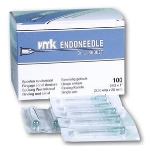 VMK EndoNeedle - stompe naalden - 28Gx1" (0,35 mm x 25 mm) - 100 stuks