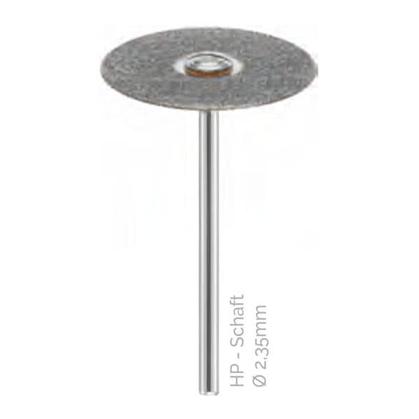 Diamantschijf H 327 - HP 220  22 mm dubbelzijdig