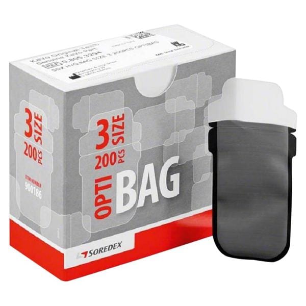 Digora Optibag - hygienehoesjes - Size 2 (3,1 x 4,1 cm), 200 stuks