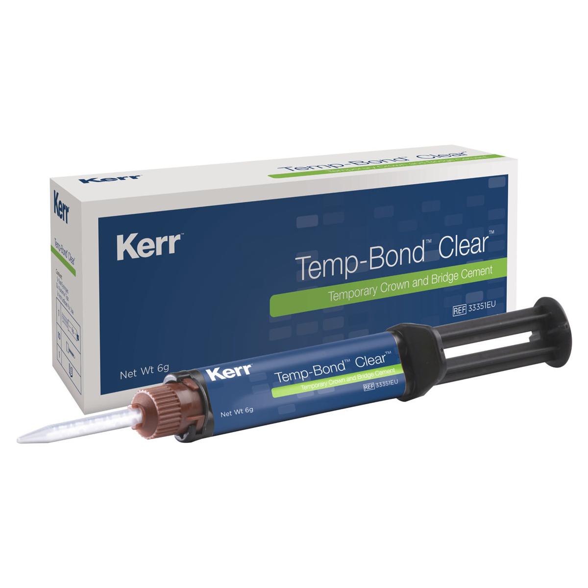 Temp-Bond automix - Clear, 1x 6 g en 10 mengtips