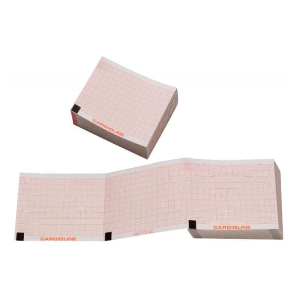 ECG papier Cardioline - Cardioline ECG100S, Z-fold, 180 vel 100 x 50
