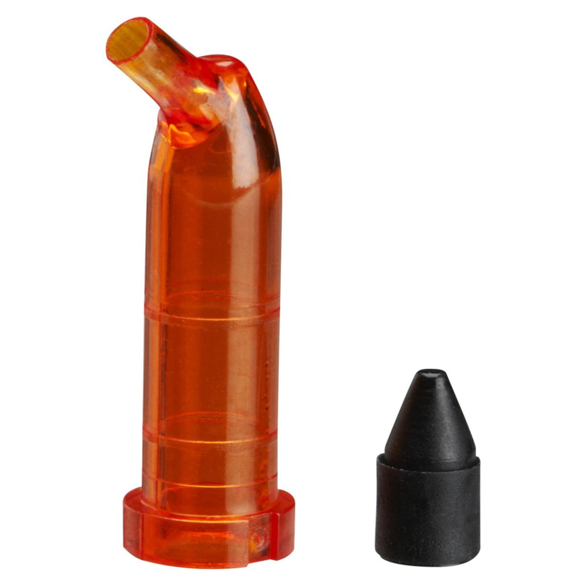 AccuDose Tubes&Plugs - oranje - High Viscosity, 500 stuks