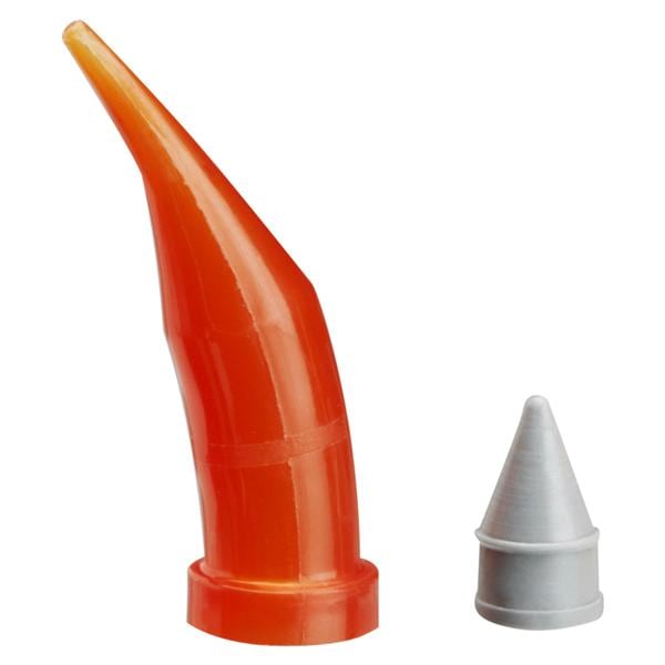 AccuDose Tubes&Plugs - oranje - Low Viscosity, 100 stuks