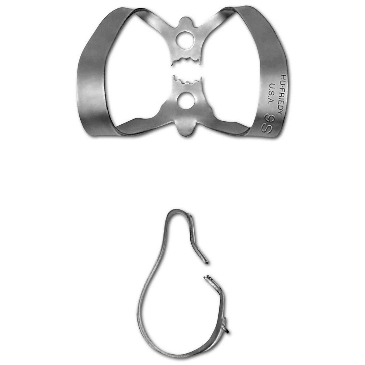 Cofferdamklem - Anterior met vleugels, 9S