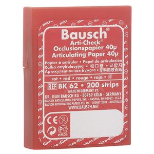 Articulatiepapier micro-dun - Rood, 200 strips, BK 62