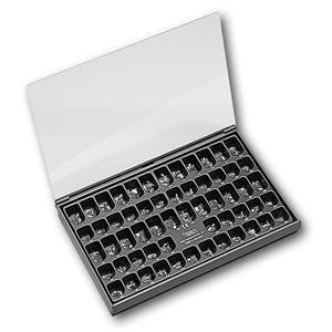 Stripkronen assortiment - Assortiment, 174 stuks.