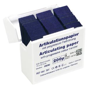 Hanel Articulatiepapier 200 &#181; - Blauw