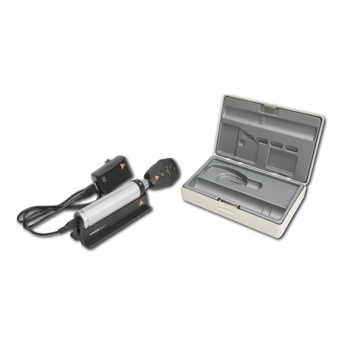 Beta 200 LED ophtalmoscoopset oplaadbaar - met USB oplader