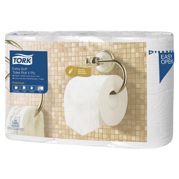 Extra soft toiletpapier T4 - per 30 rollen