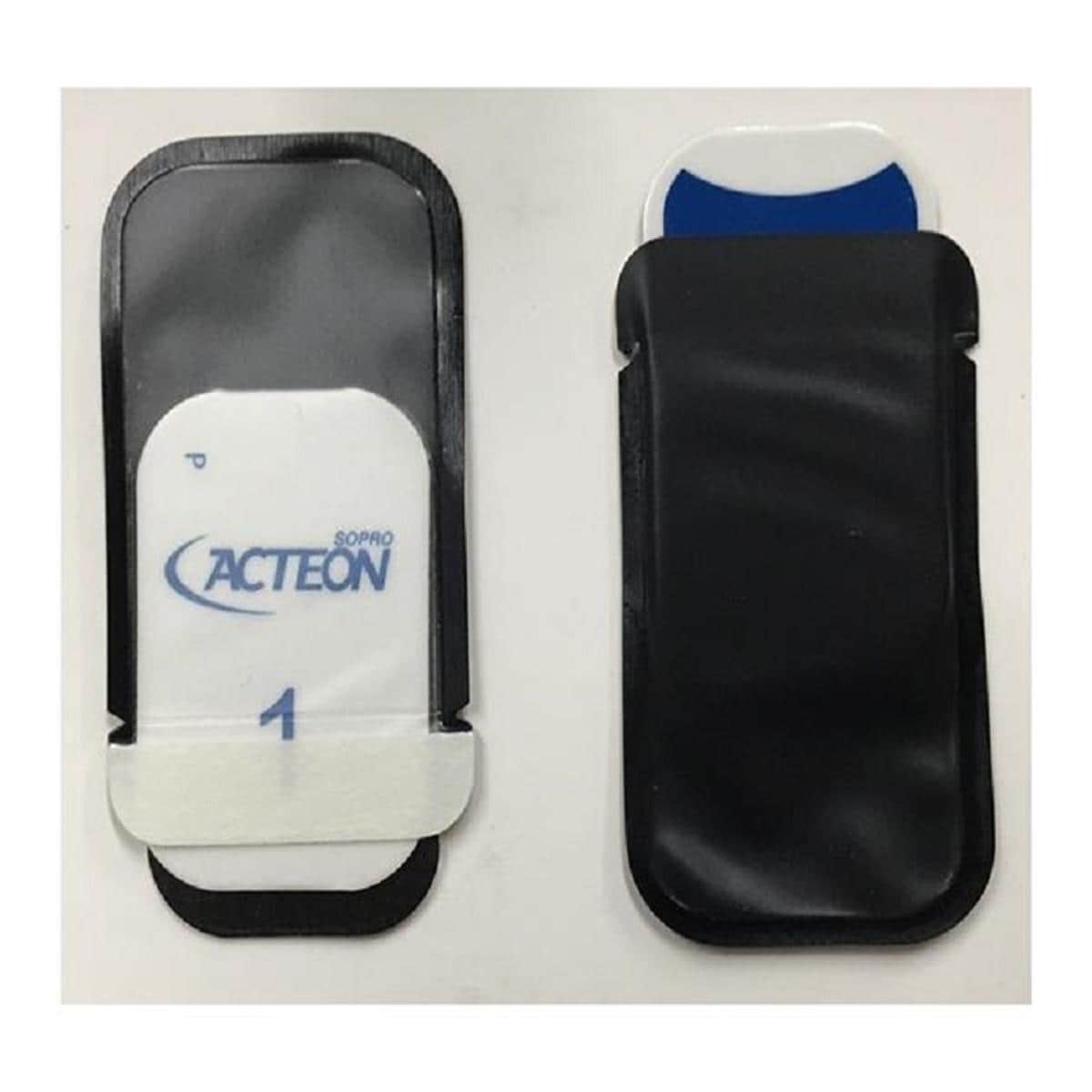 Beschermhoesjes en karton voor fosforplaat PSPIX2 - Maat #1, afmeting 2 x 4 cm - 300 stuks (700547)