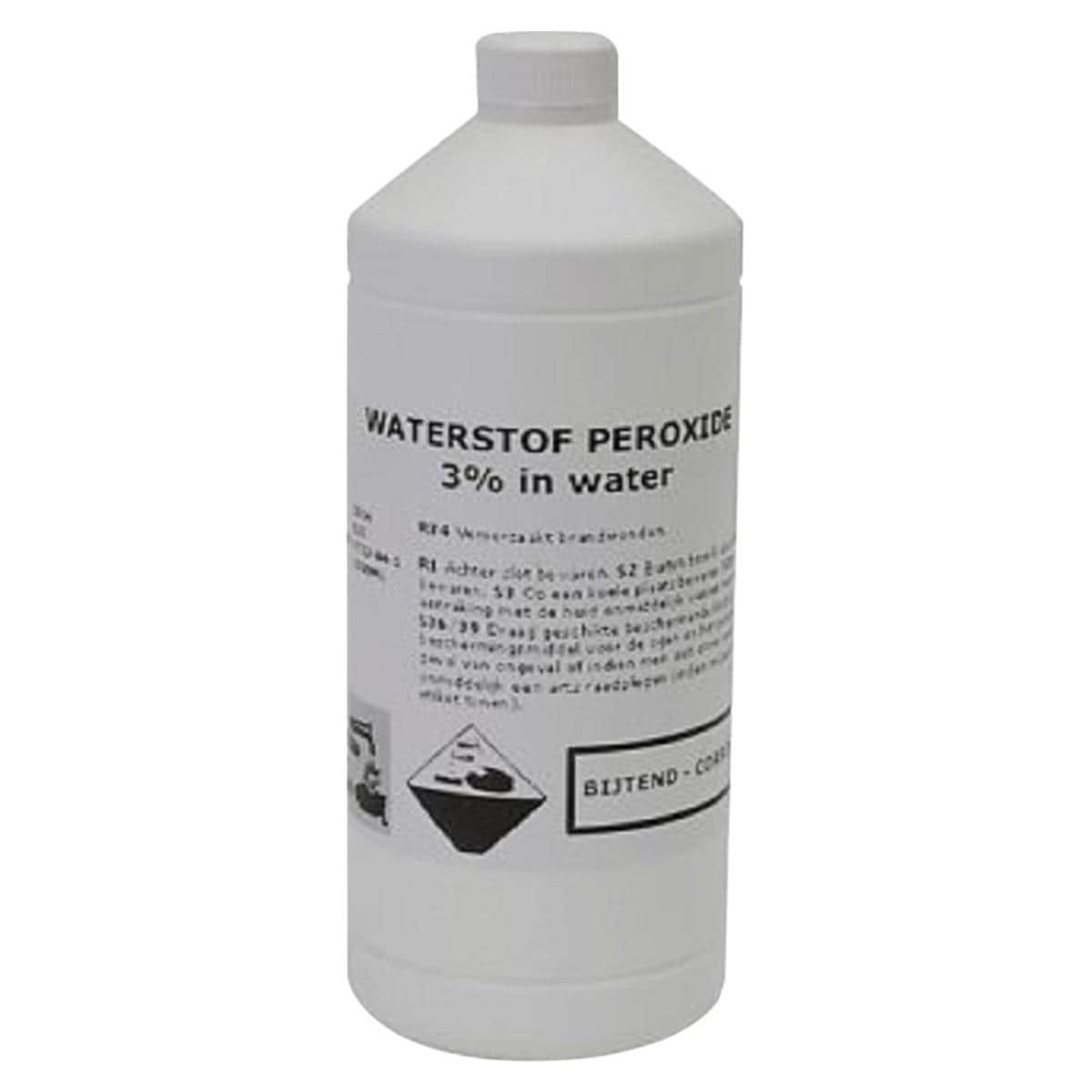 Waterstofperoxide 3% - Fles, 1000 ml