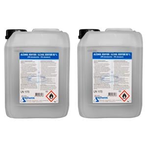 Alcohol Dentior 80% - Verpakking, 2 cans  5 liter