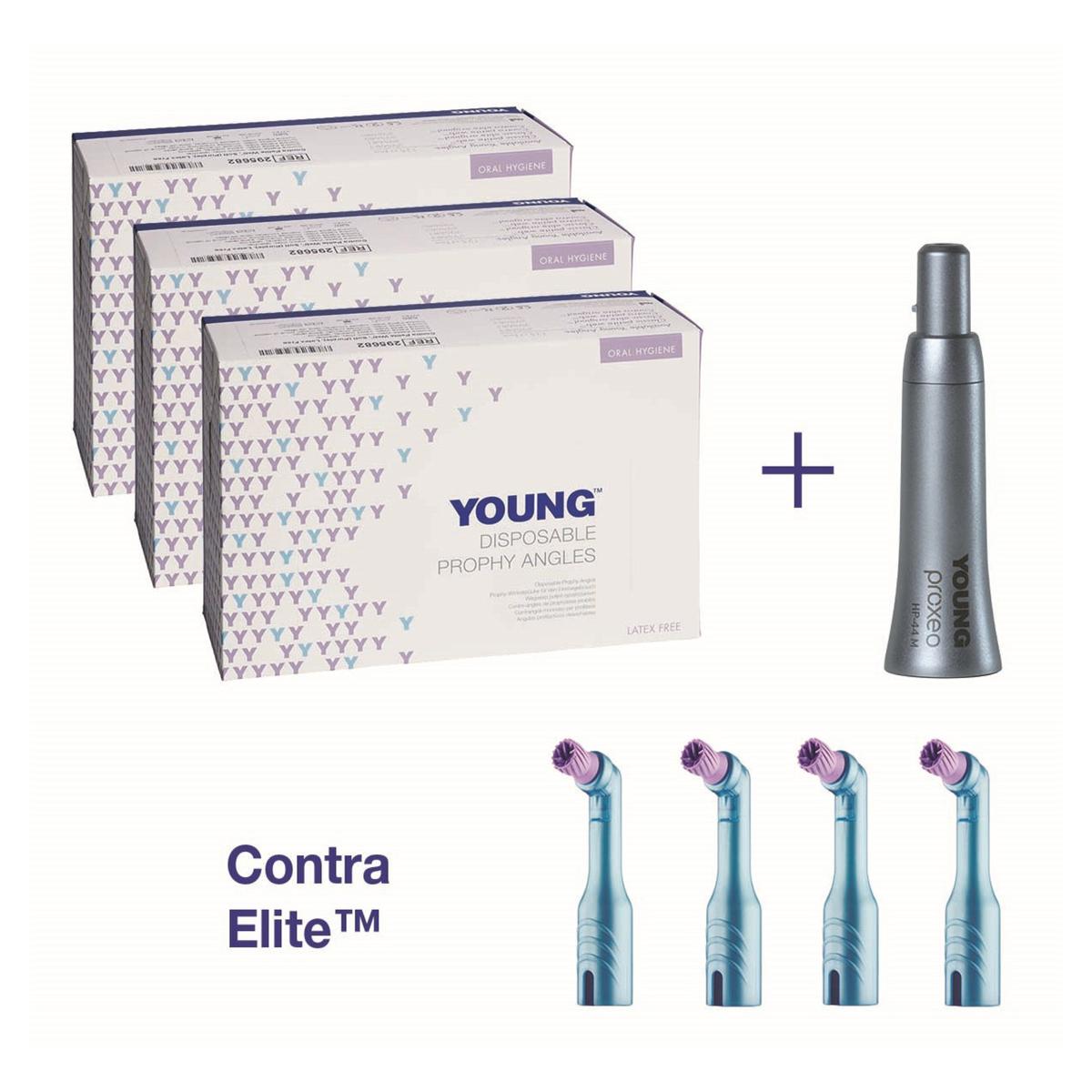 Disposable Prophy Angles Contra Elite Soft Starter Kit - YDNT01
